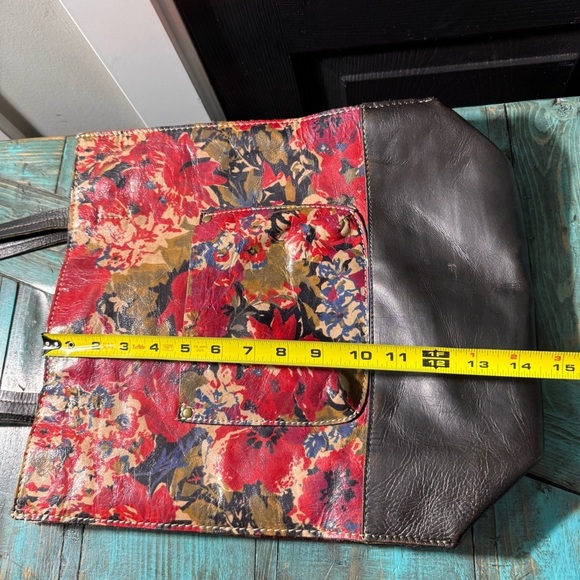 Patricia Nash Italian Leather Floral Tote - Picture 13 of 16